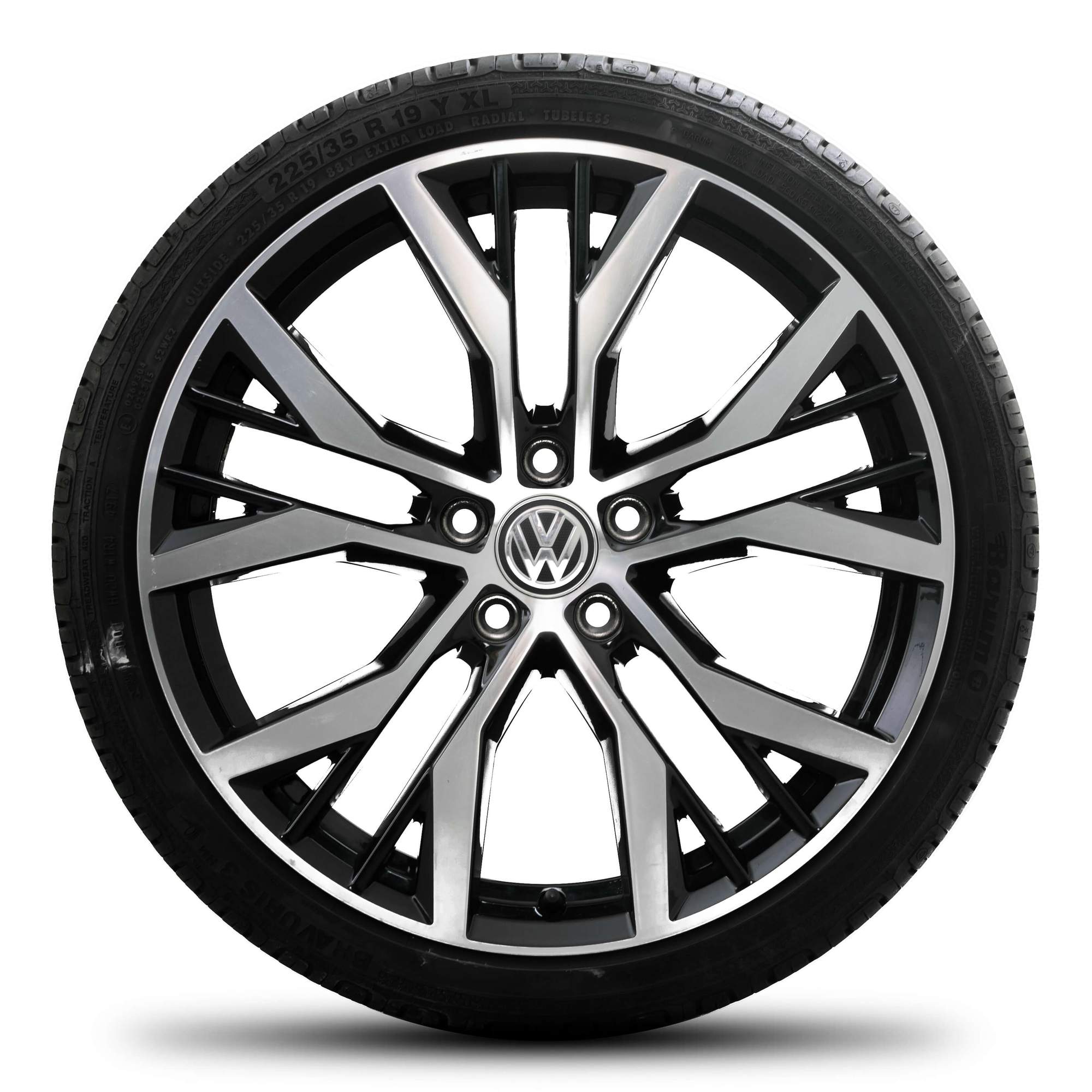 Vw Golf 7 Variant 19 Zoll Felgen VW 19 Zoll Felgen Golf 7 6 Santiago GTI GTD Sommerreife Sommerräder