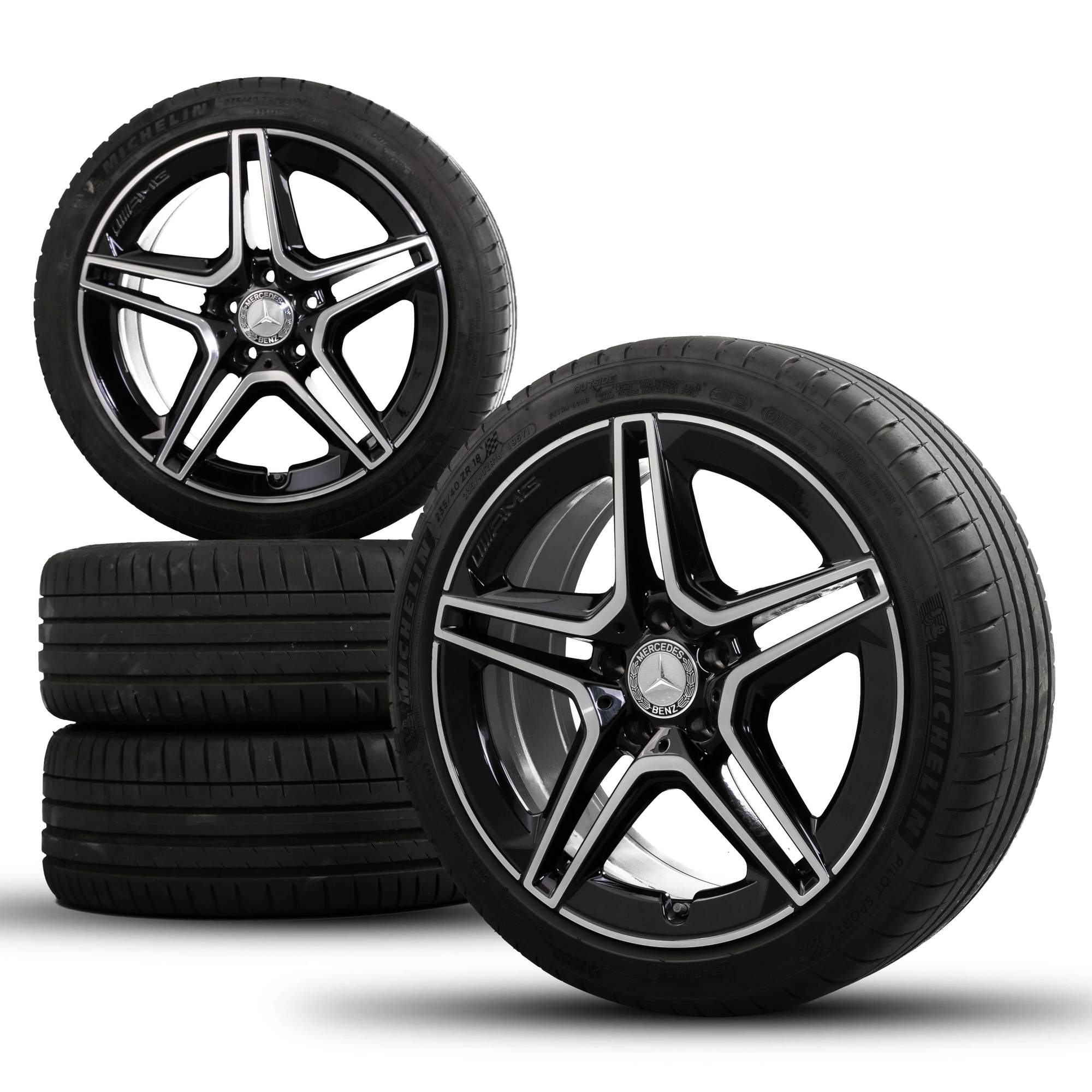 Cerchi da 18 pollici Mercedes A35 AMG W177 ruote estive pneumatici estivi