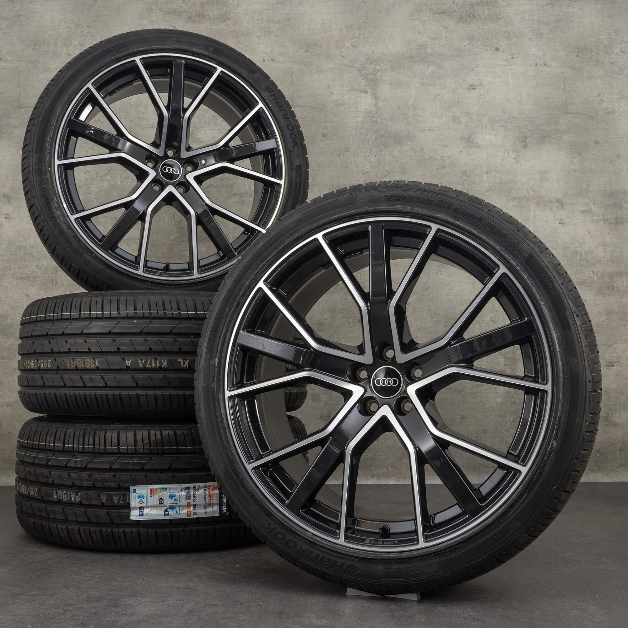 Audi 22 pollici cerchi Q7 SQ7 4M0 pneumatici estivi ruote estive 4M0601025CS